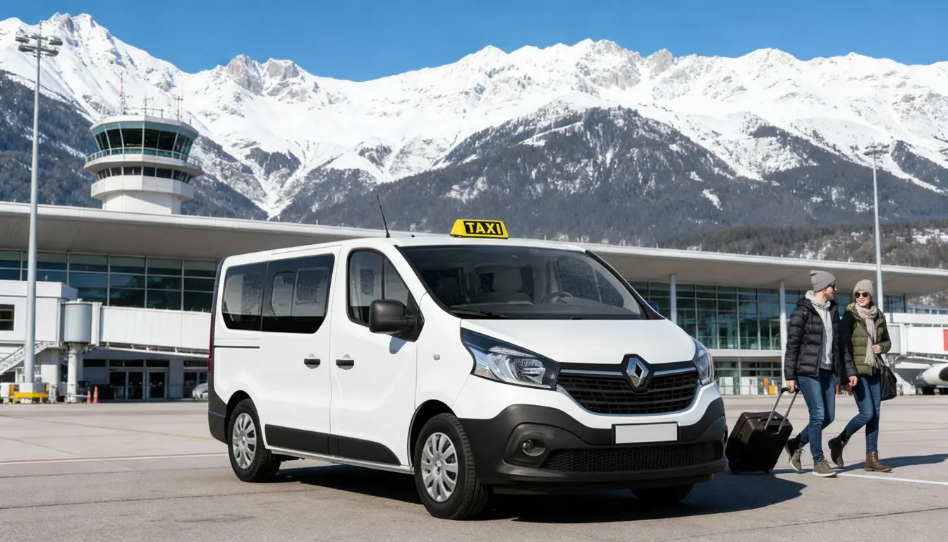 Flughafentransfer Innsbruck Tirol – Airport Transfer Taxi Abholung